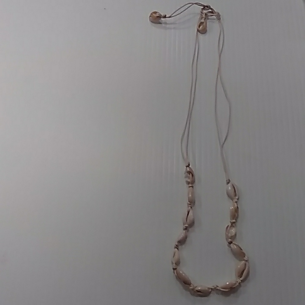 Bohemian style shell necklace